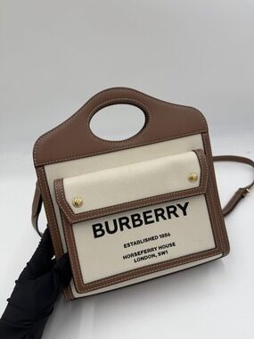 Burberry Horseferry Canvas 2Way